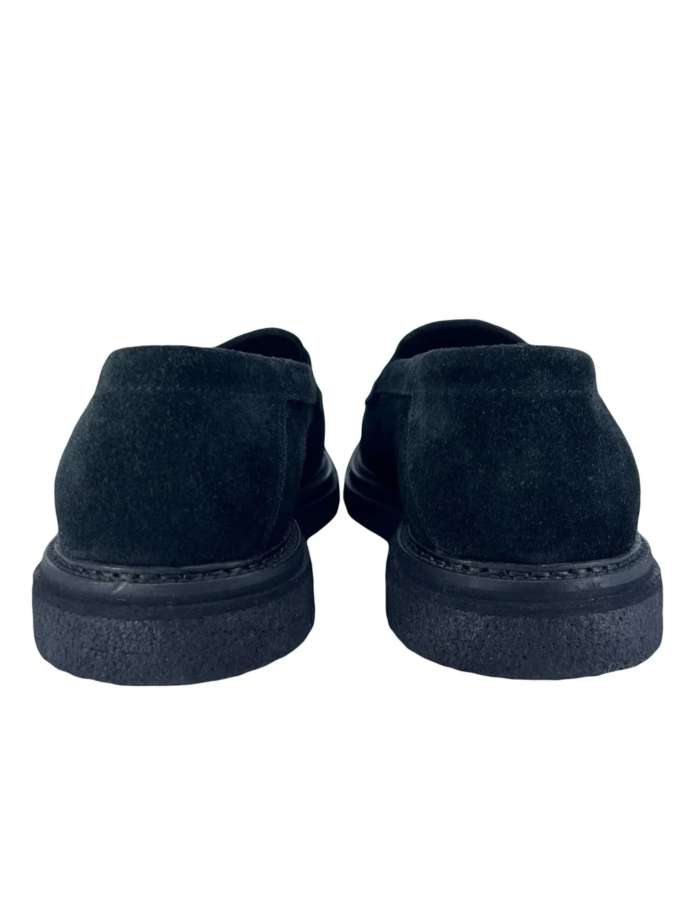 AllSaints Max Suede Loafers | Black | Men’s Size 43